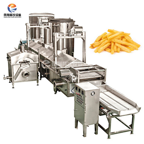 Continues frying production line