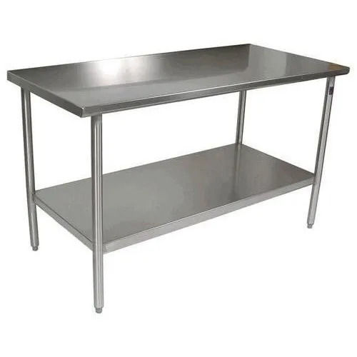 Easy To Place And Fine Finished Stainless Steel Table