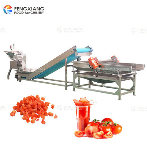 Tomato gravy separation and processing production line