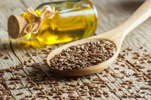 Common Cold Pressed Flax Seed Oil