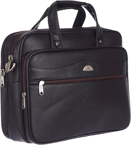 Laptop Leather Office Bag with Adjustable Strap