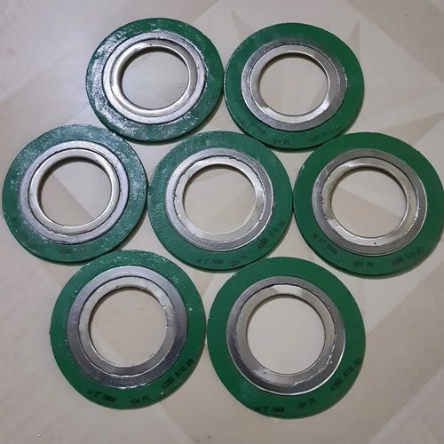 Spiral Wound Metallic Gasket - Metal Material, Available in Various Sizes and Colors | Accurate Dimensions, Quality Tested, Timely Delivery