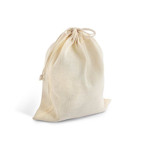 Eco Friendly Reusable White Plain Cotton Laundry Bags