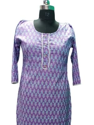 designer cotton kurti