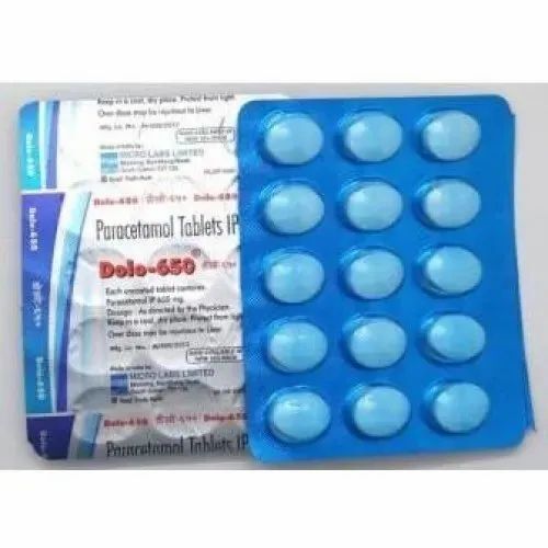 Dolo 650 Tablet - Hygienically Packed, Balanced Composition with High Efficacy Rates | Highly Recommended by Physicians, Tested on Various Quality Standards