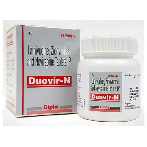 Duovir N Lamivudine Zidovudine Nevirapine Tablets