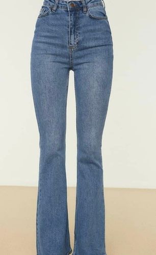 Ladies Blue Denim Jeans