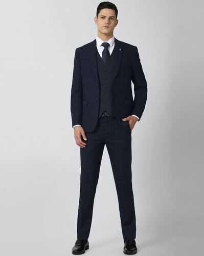 Navy Blue Men Suit