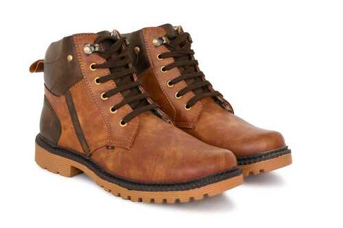 Synthetic Leather Boot                                                                                                                                                                                  