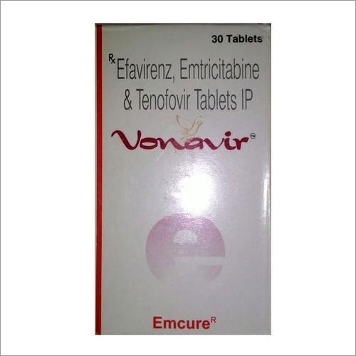 Vonavir Efavirenz Emtricitabine Tenofovir Tablets 30 Tablets