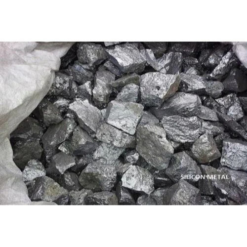 553 Grade Silicon Metal Lump - Color: Grey