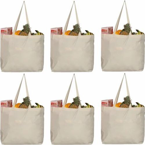 Loop Handle Canvas Shopping Bags