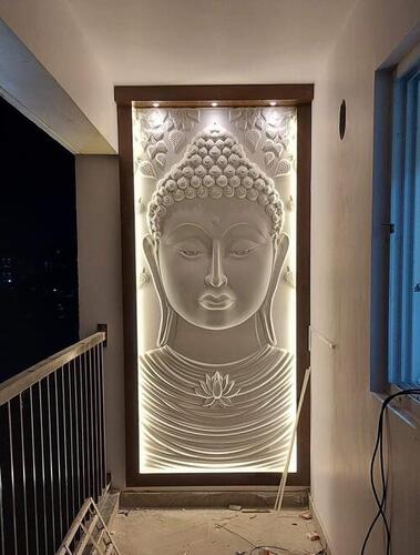 Buddha Art And Craft Mural