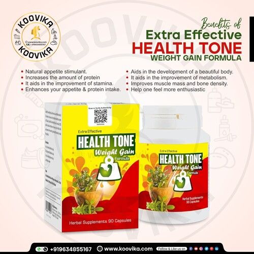 Extra Effective Health Tone Weight Gain Capsules 1000mg