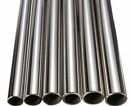 Round Chrome Seamless Stainless Steel Pipe