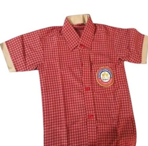 Attractive Designs And Easy To Wash School Uniform Shirt