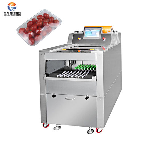 Tray Type Fully Automatic Plastic Wrap Packaging Machine