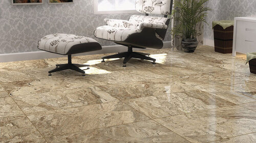 Vitrified Tiles - Ceramic Mosaic Standard Size Gloss Finish Multicolor | Non-Slip Wear-Resistant Long-Lasting Performance