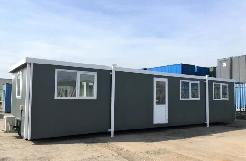 Rectangular Portable Office Cabin 6