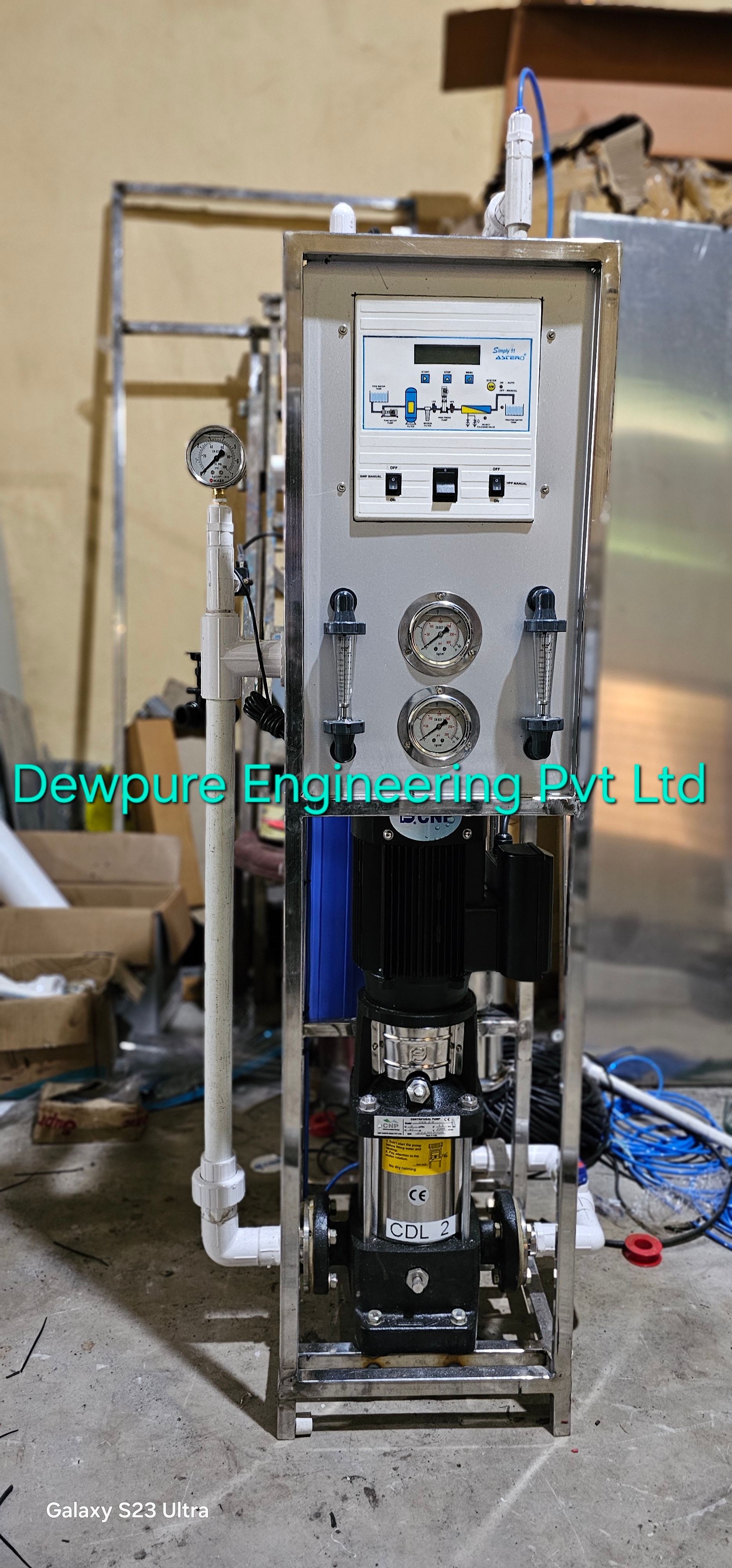 Ultrafiltration System 2, Driven Type: Electric