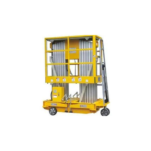 Manual Aerial Work Platform - Color: Yellow