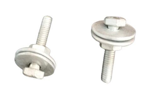 MS Round GI Nut Bolts Wiser