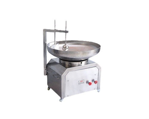 Stainless Steel Rasgulla Frying Machine 100 kg/h Of Capacity