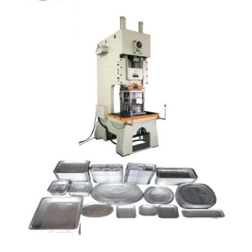 Aluminium Foil Container Machine - High Production Speed, Sturdy Frame Structure, Multiple Color Options | User-Friendly Interface, Low Power Consumption, Quick Mold Change