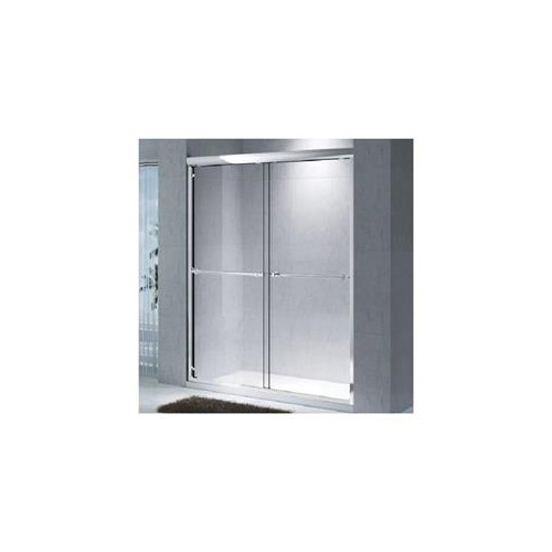 Anodized Aluminium Glass Bathroom Door