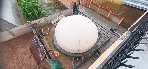 Excellent Strength Automatic Flexi Biogas Plant