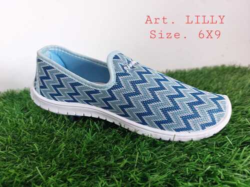 Ladies Casual Shoes - Flat Fit, Anti Skid Design | Long Lasting, Available in Various Colors and Sizes for All Seasons