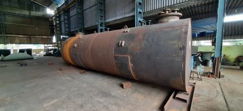 Round Shape Mild Steel Material Pressure Tank For Industrial