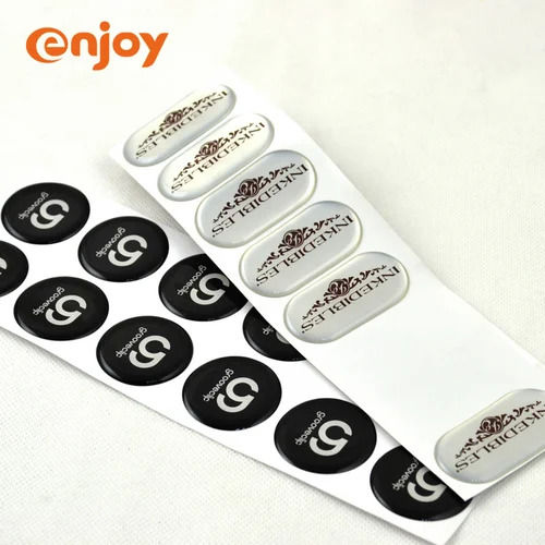 High Design Pu Coated Dome Sticker