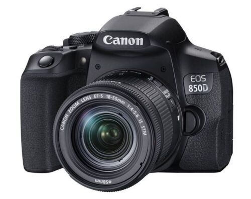 Canon EOS 850D DSLR Camera with EF-S 18-55mm f/4-5.6 IS STM Lens