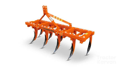 Orange Mounted Mould Board Plough