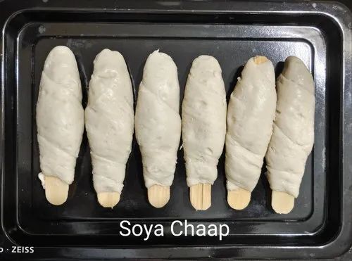 White Color Frozen Soya Chaap For Food Grade Use