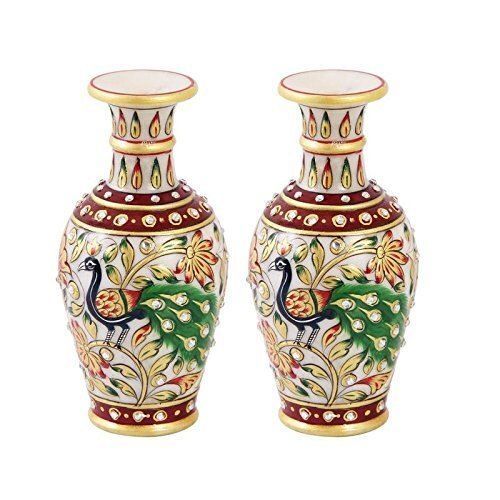 Marble Flower Vases