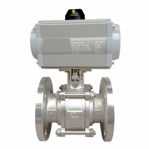 Pneumatic Actuator Operated Ball Valves