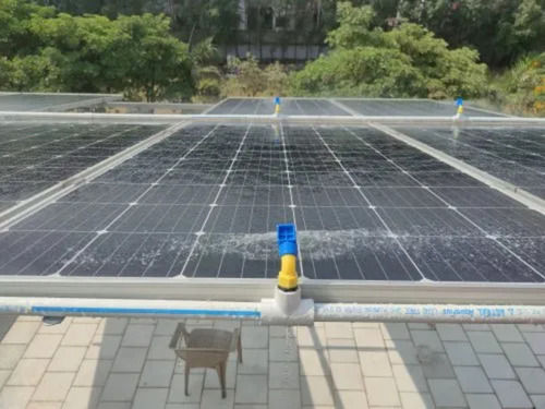 Automatic Cleaning System For Solar Panels