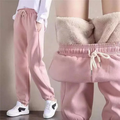 Women Elastic Waist Line Comfortable Winter Trouser