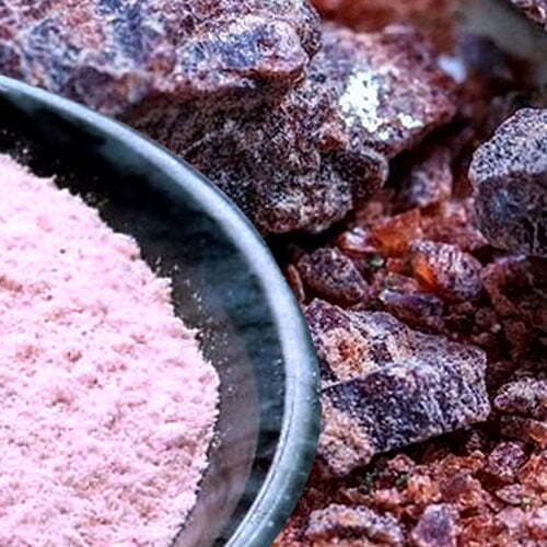 Black Salt for Edible Food Makes Salad Spice