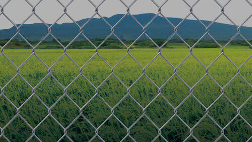 Polished Finish Corrosion Resistant Galvanized Iron Chain Link Fencing Wire For Industry Sites