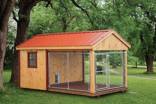 Moisture Proof Color Coated Wooden Dog House