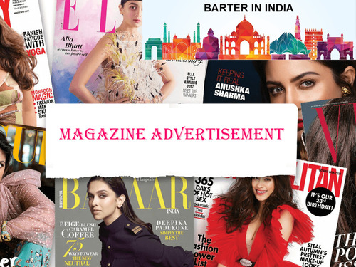 Magazines Advertising Services By BARTER IN INDIA