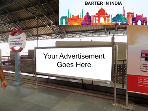 Metro Platform Marketing Services By BARTER IN INDIA