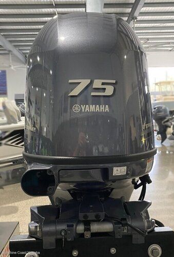 Used Yamaha 75HP 4 Stroke Outboard Motor Engine