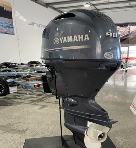 Used Yamaha 90HP 4 Stroke Outboard Motor Engine