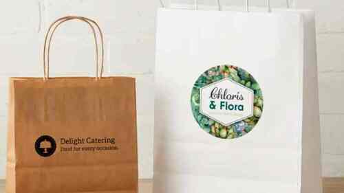 Easy To Use Eco Friendly Durable Kraft Paper Bags