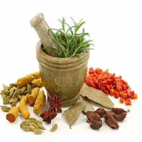 Brown Herbal Ayurvedic Medicine