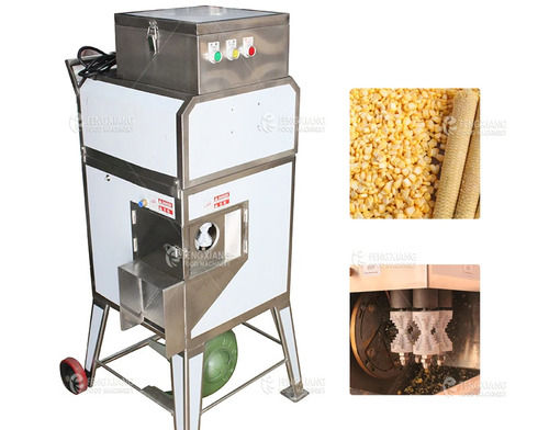 High efficiency industrial fresh corn thresher, frozen corn pre-treatment and processing equipment